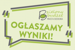 Zielony Budżet Miasta Bierunia 2023 - WYNIKI!